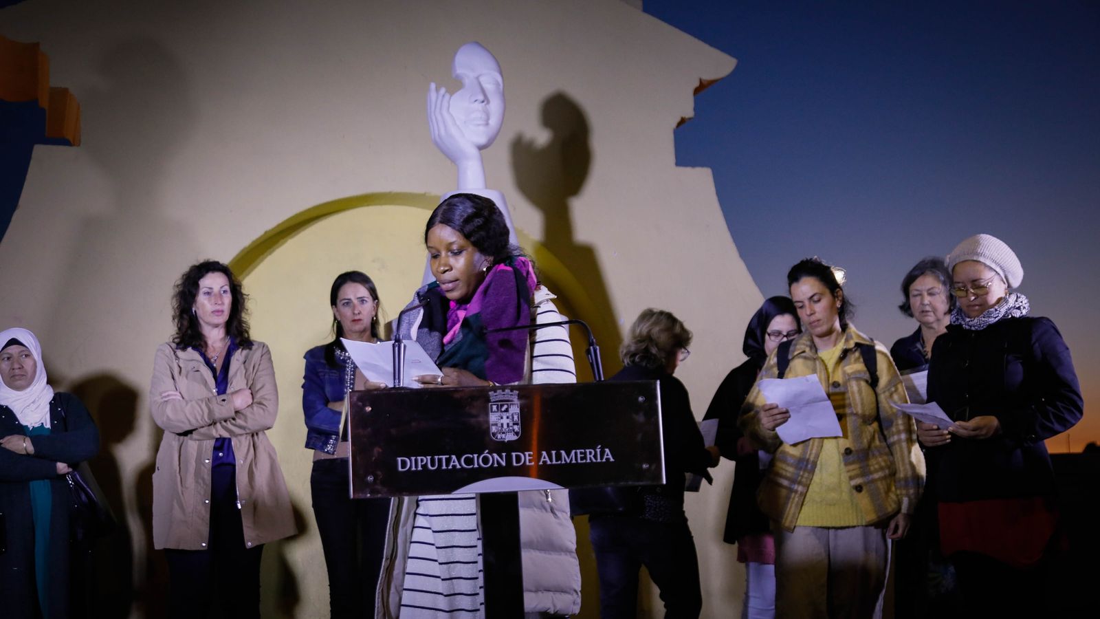 Lectura de manifiesto.