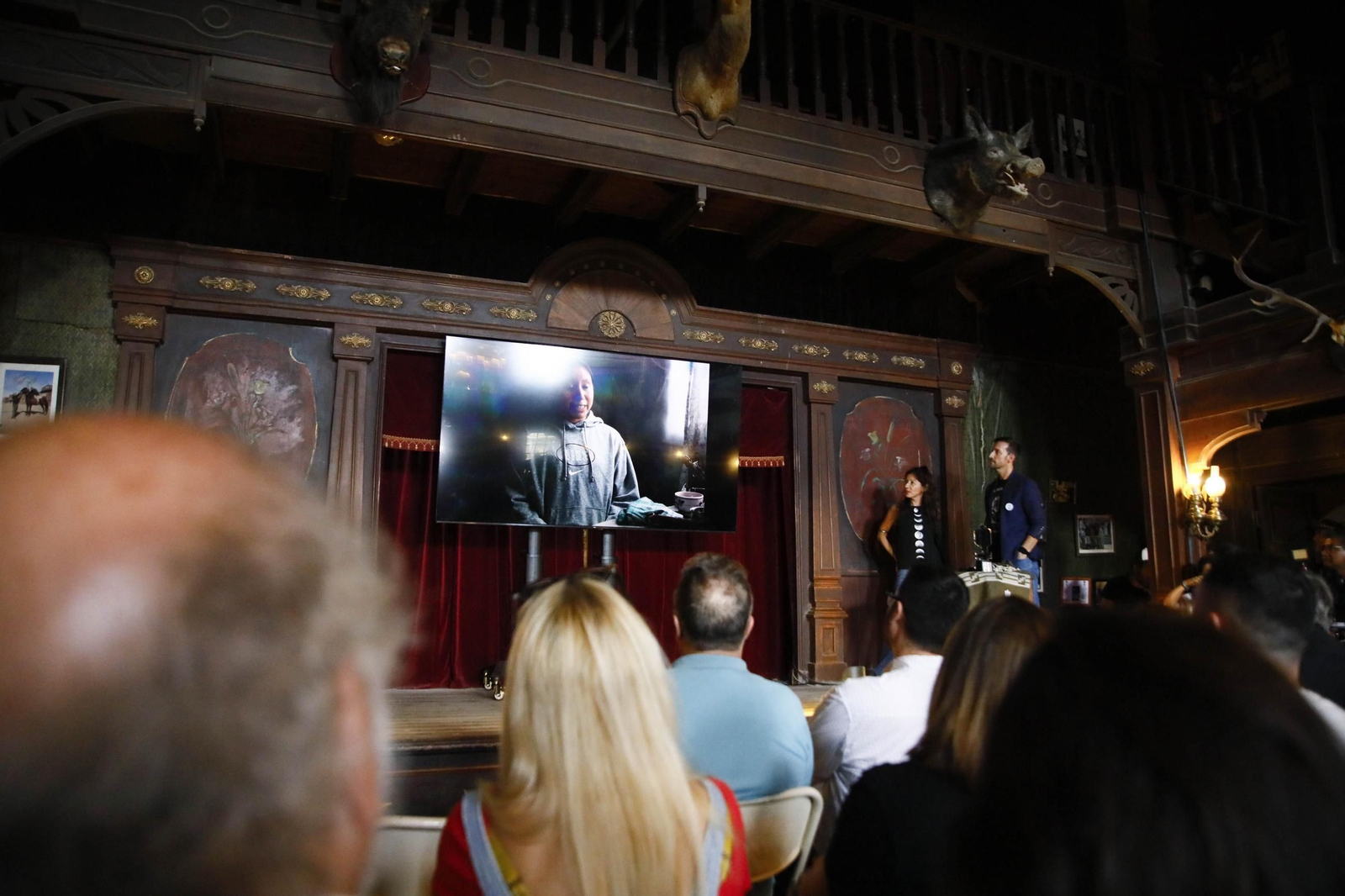 Entrega premio "Spirit of the West" al director Lisandro Alonso