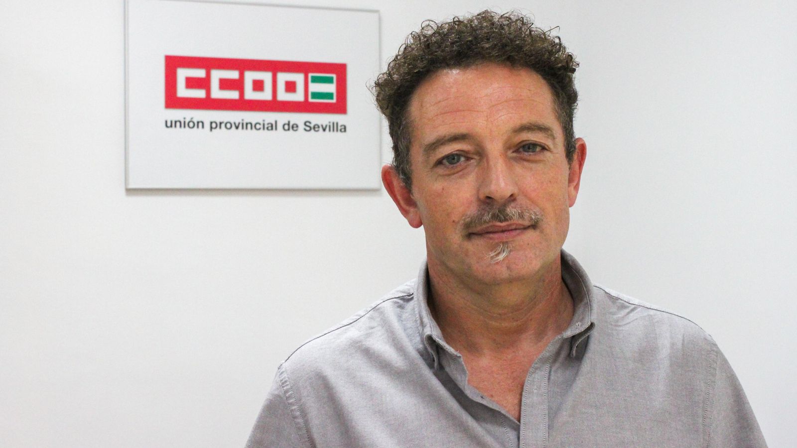 Raúl Sánchez Torres, secretario de organización de la sección de Hábitat de CCOO de Sevilla.