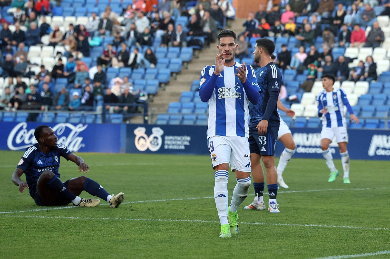 Imágenes del Recreativo de Huelva-Marbella FC