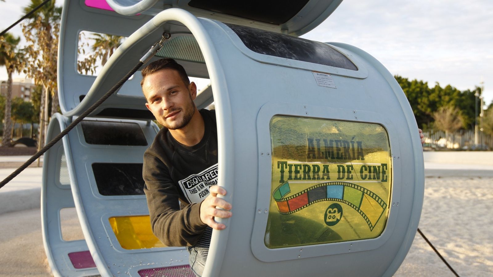 Iván Sánchez, en una foto de arhivo durante su etapa en la Unión Deportiva Almería.