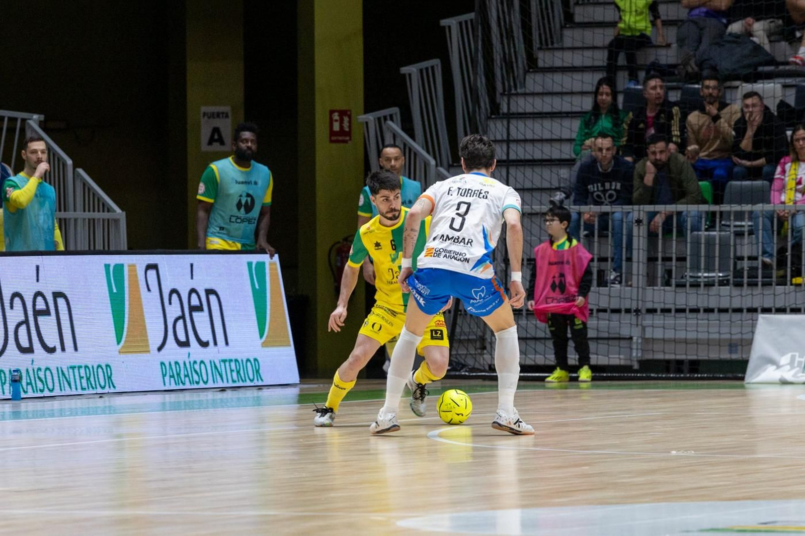 Las mejores imágenes del empate entre Jaén FS y Wanapix Sala 10 Zaragoza