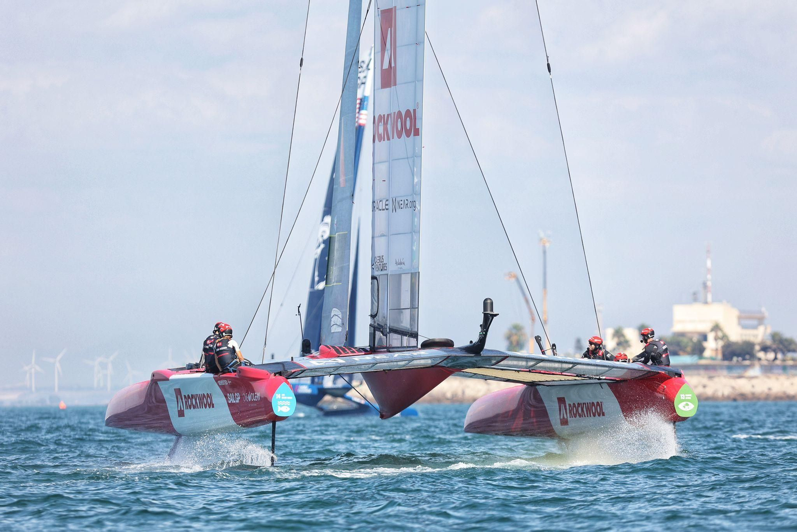 Sail GP Cádiz: El primer entrenamiento ya deja imágenes espectaculares