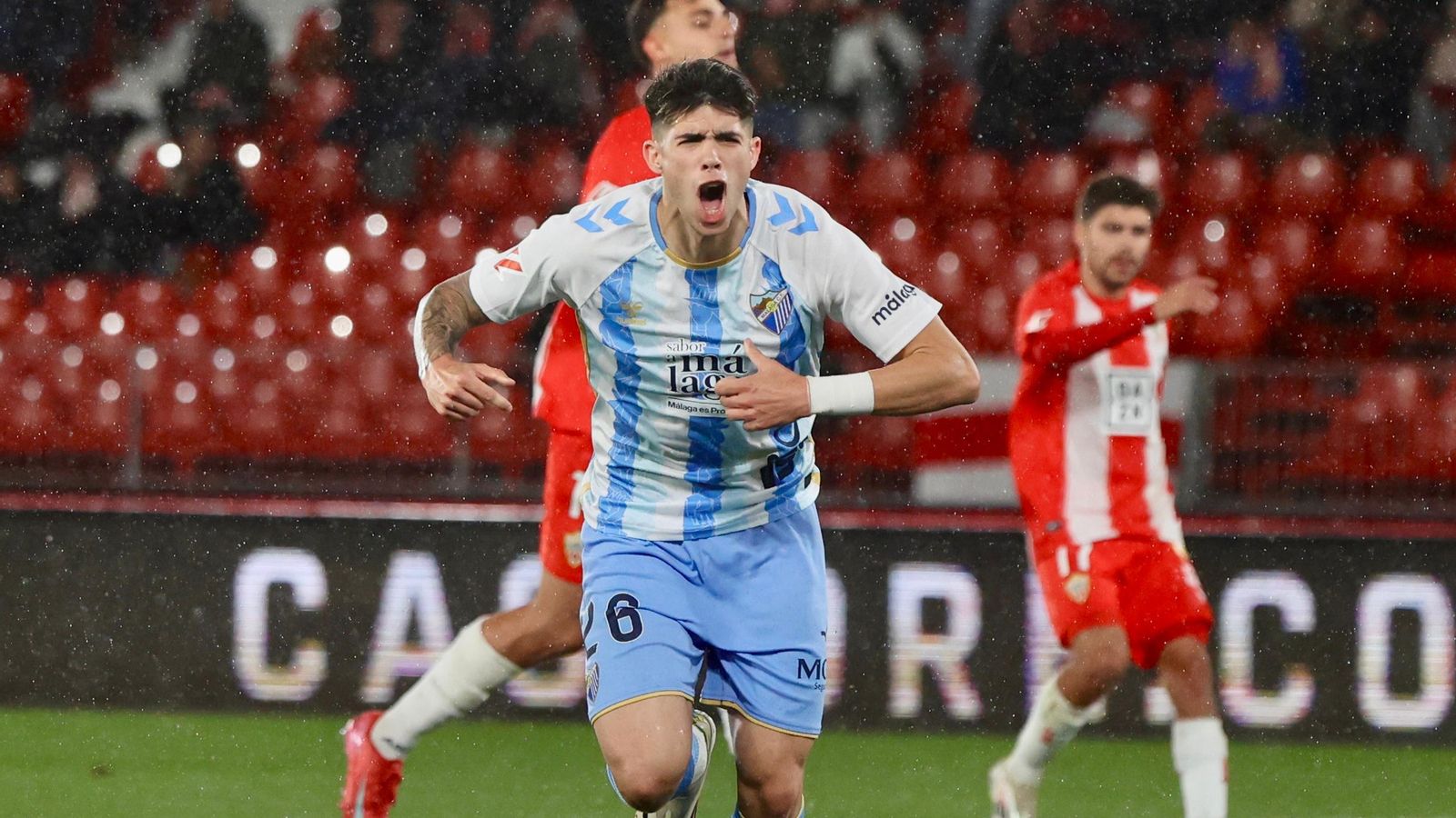 Las fotos del UD Almería - Málaga CF