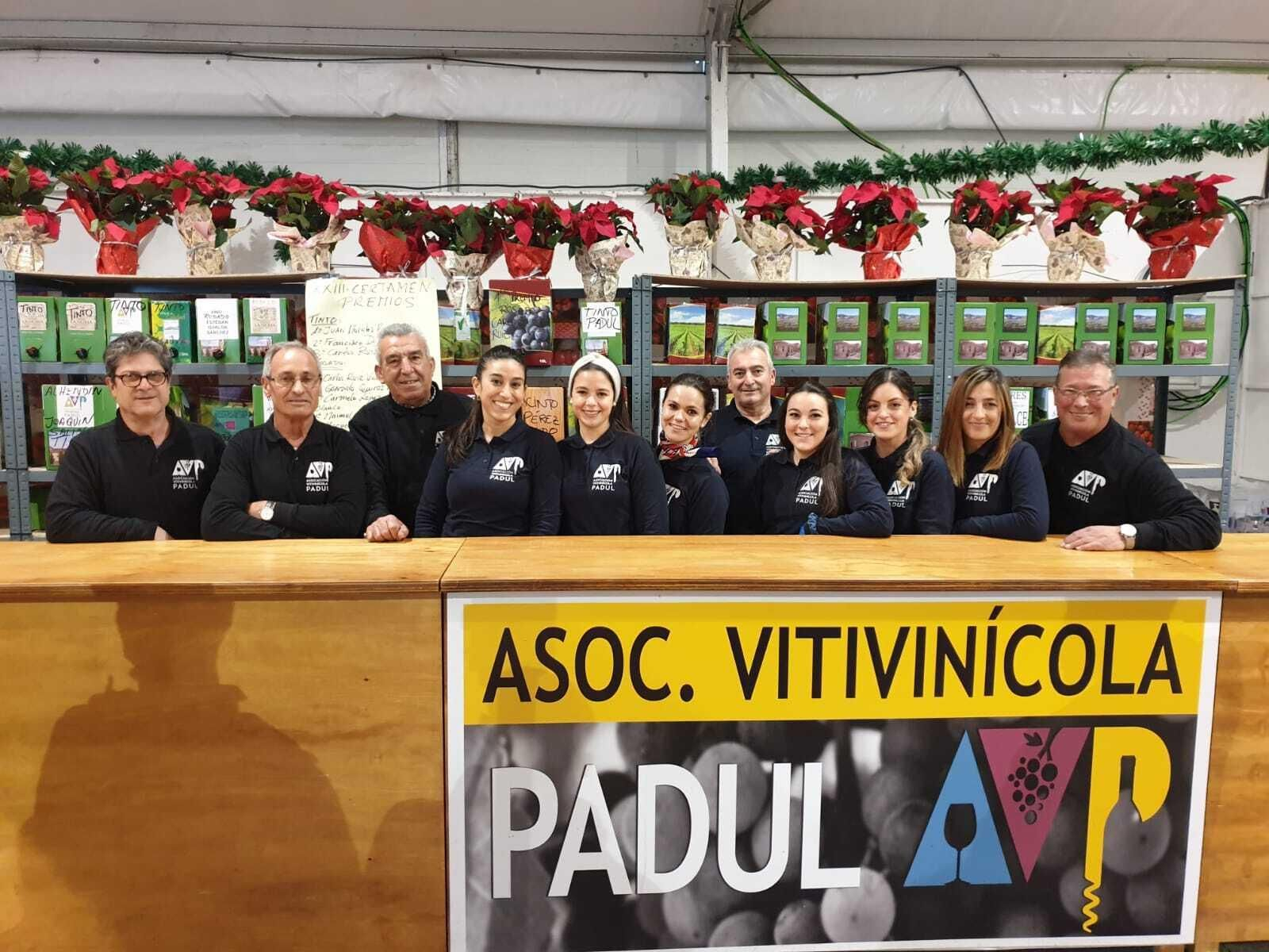 Miembros de la Asociación Vitivinícola de Padul