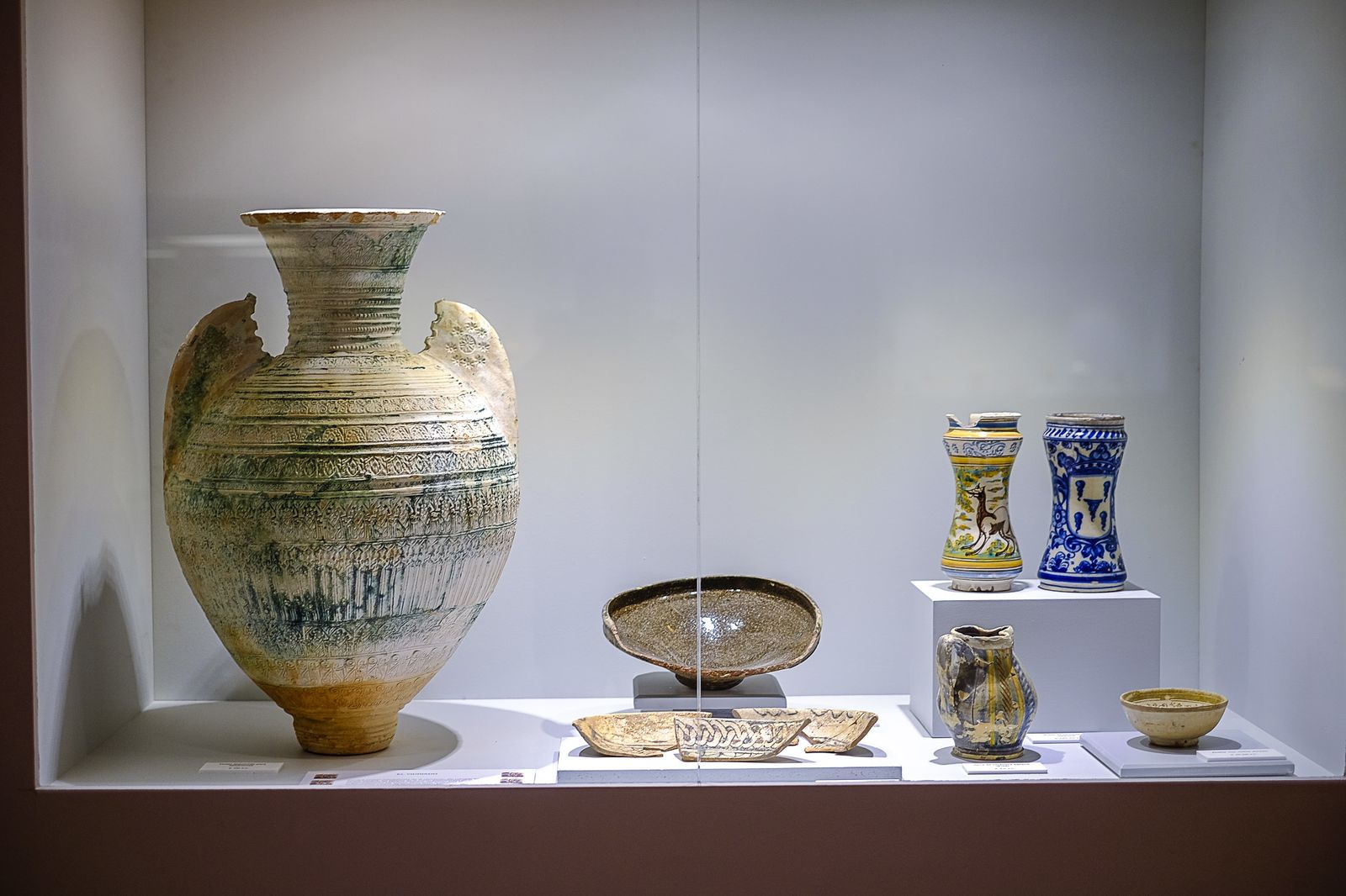 Exposición de cerámica en el Museo Provincial