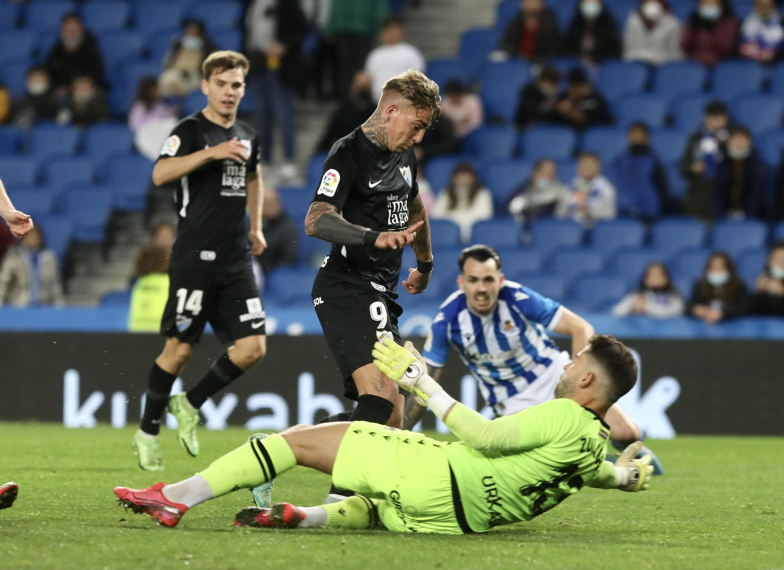 Las fotos de la Real Sociedad B - Málaga CF