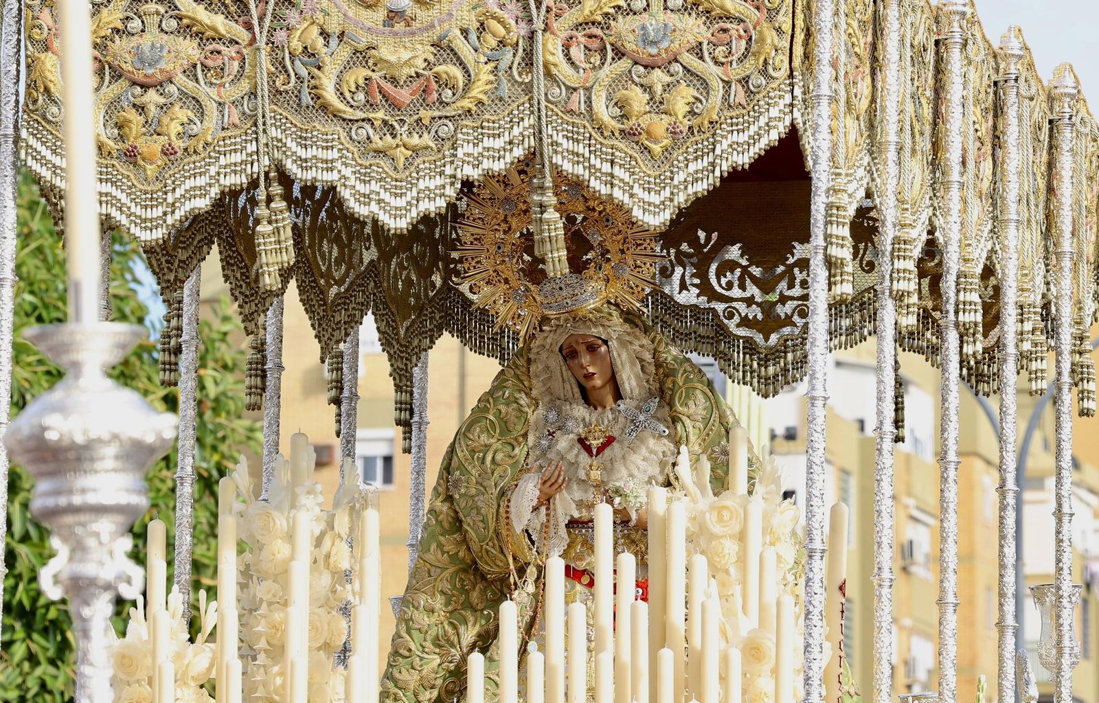 Salida extraordinaria de la Virgen del Amor