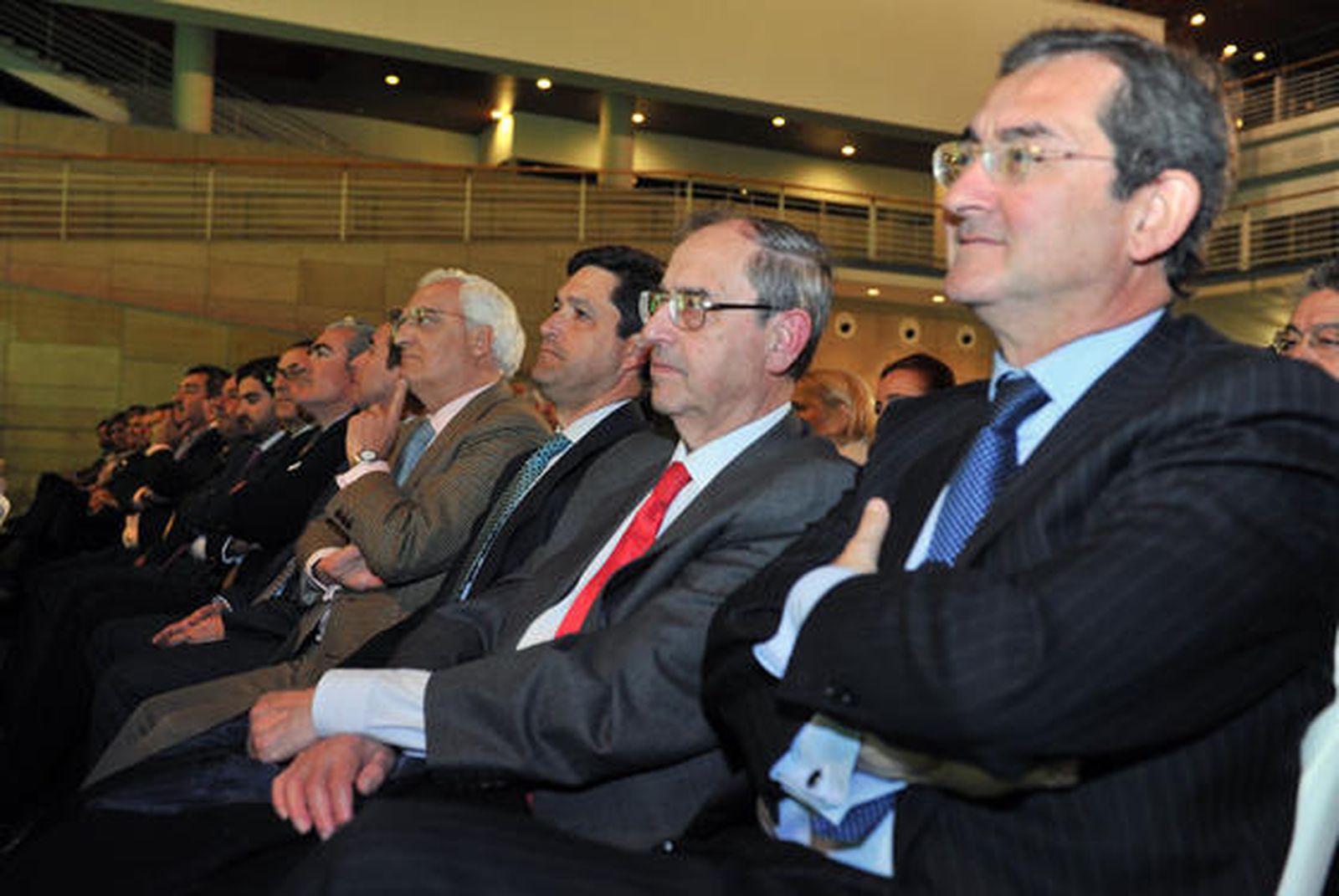 En primer plano, Antonio Fragero, junto a Guillermo Jiménez, Leopoldo Parias y Alfonso Pérez de los Santos.

Foto: Juan Carlos Vazquez/Manuel Gomez