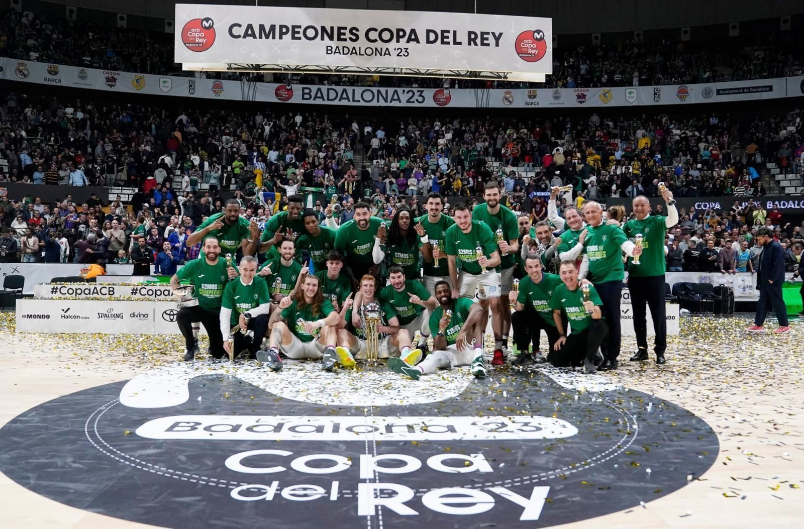 La conquista de la Copa del Rey de baloncesto por Unicaja.