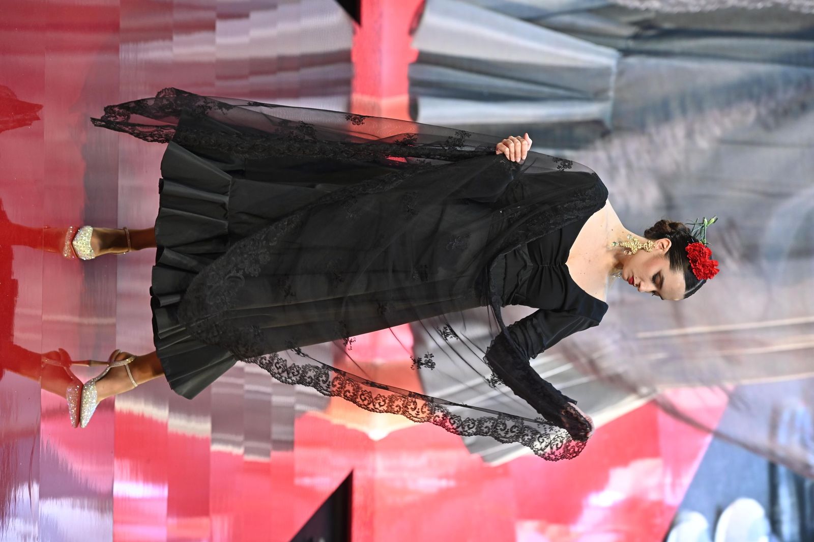 Huelva Flamenca 2026: Desfile de Ángeles de María