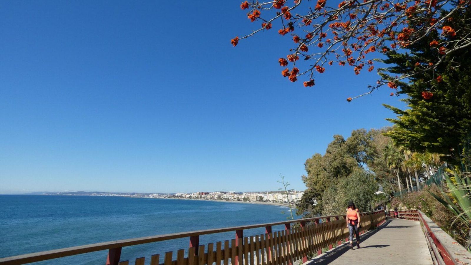 La Senda Litoral de Estepona. La Senda Litoral de Estepona.