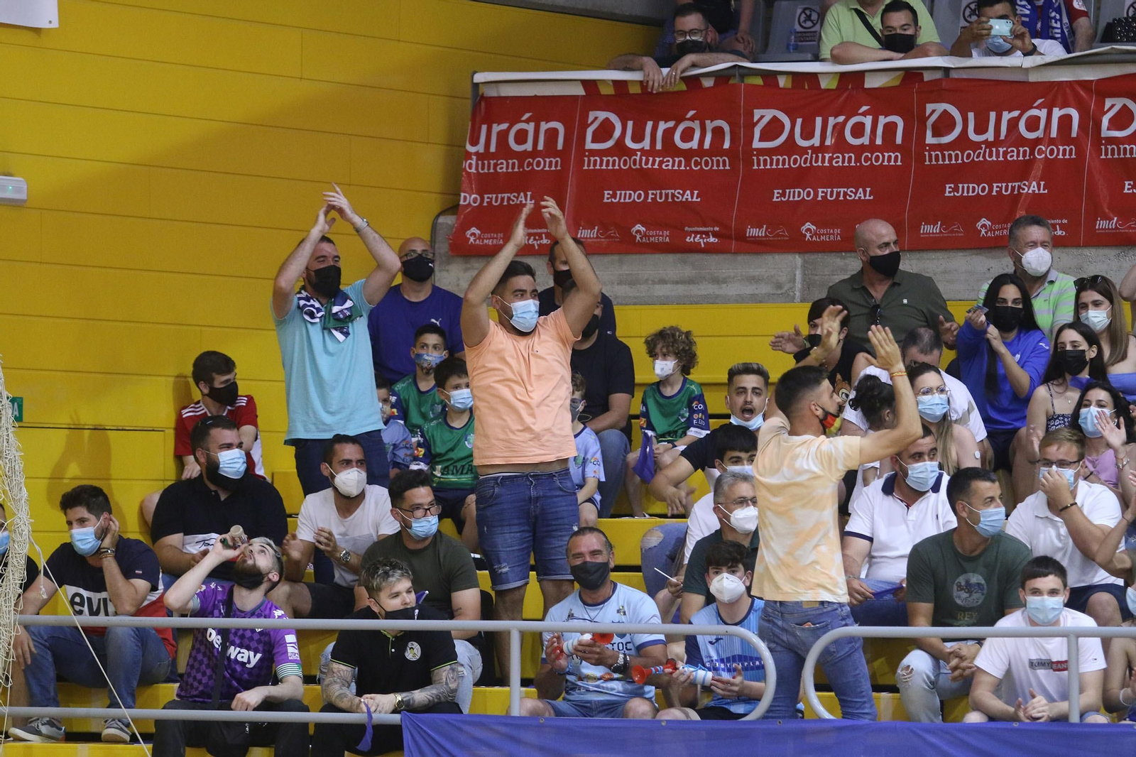 Fotogalería del primer partido de ascenso a Primera División EJIDO FUTSAL-MANZANARES