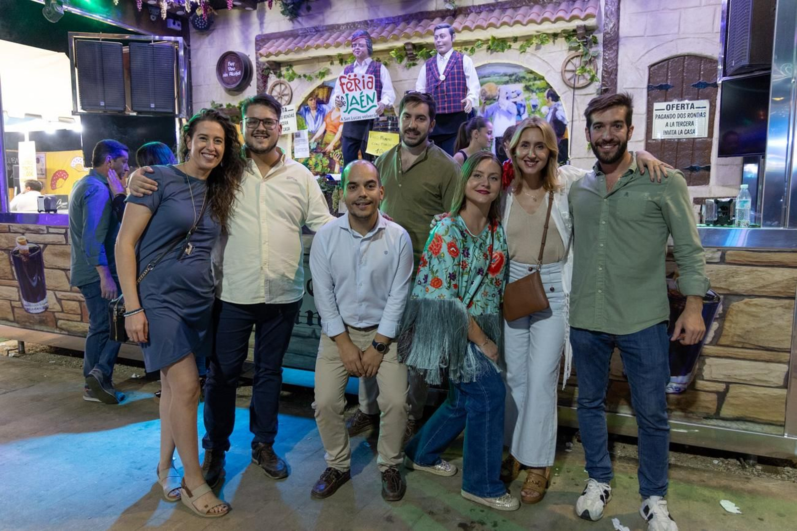 Así disfrutan los jiennenses de feria de San Lucas