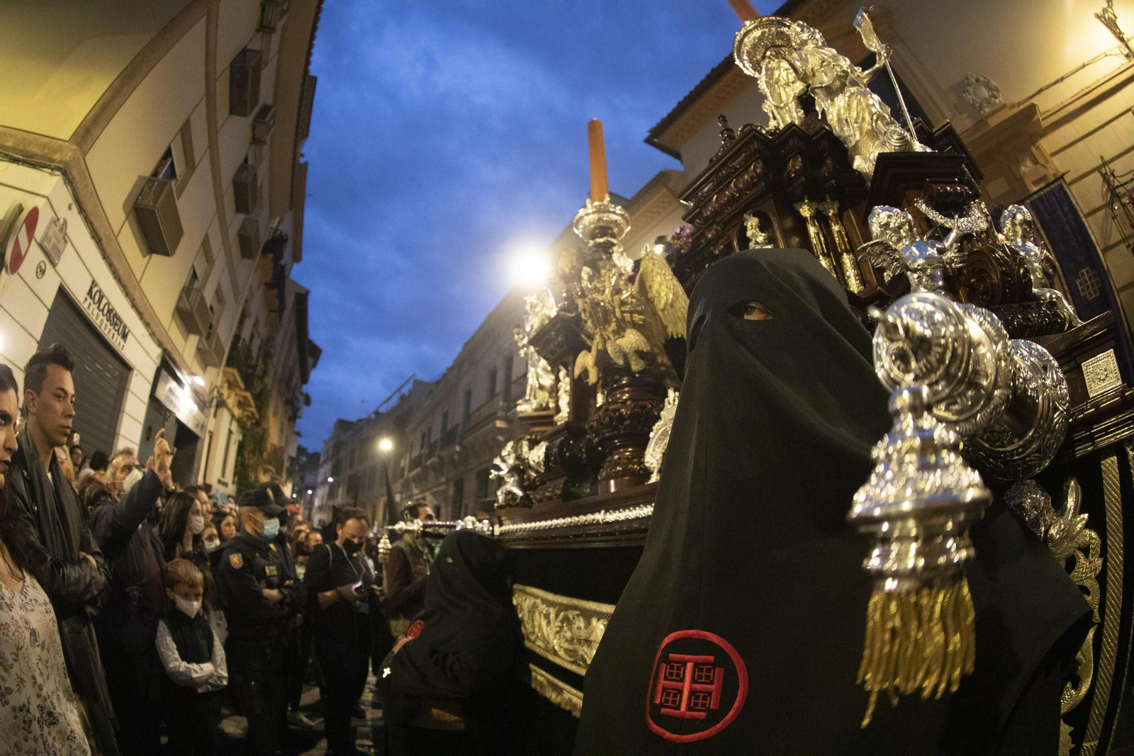 Fotos del Cristo de San Agustín en el Lunes Santo de la Semana Santa de Granada