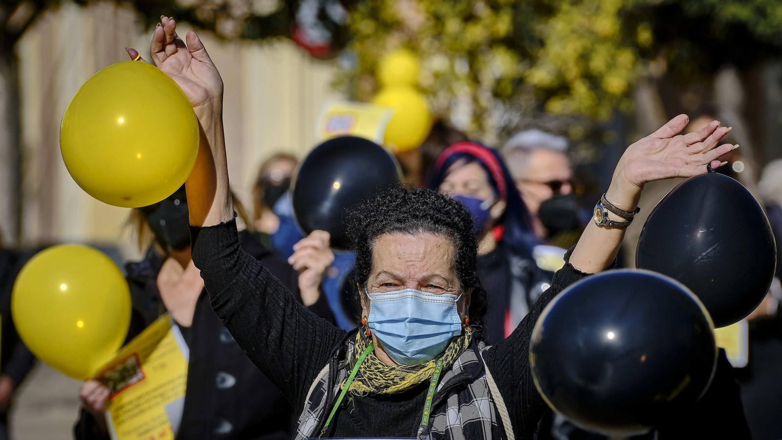 Peluqueros, peluqueras y estilistas contra la subida del IVA.
