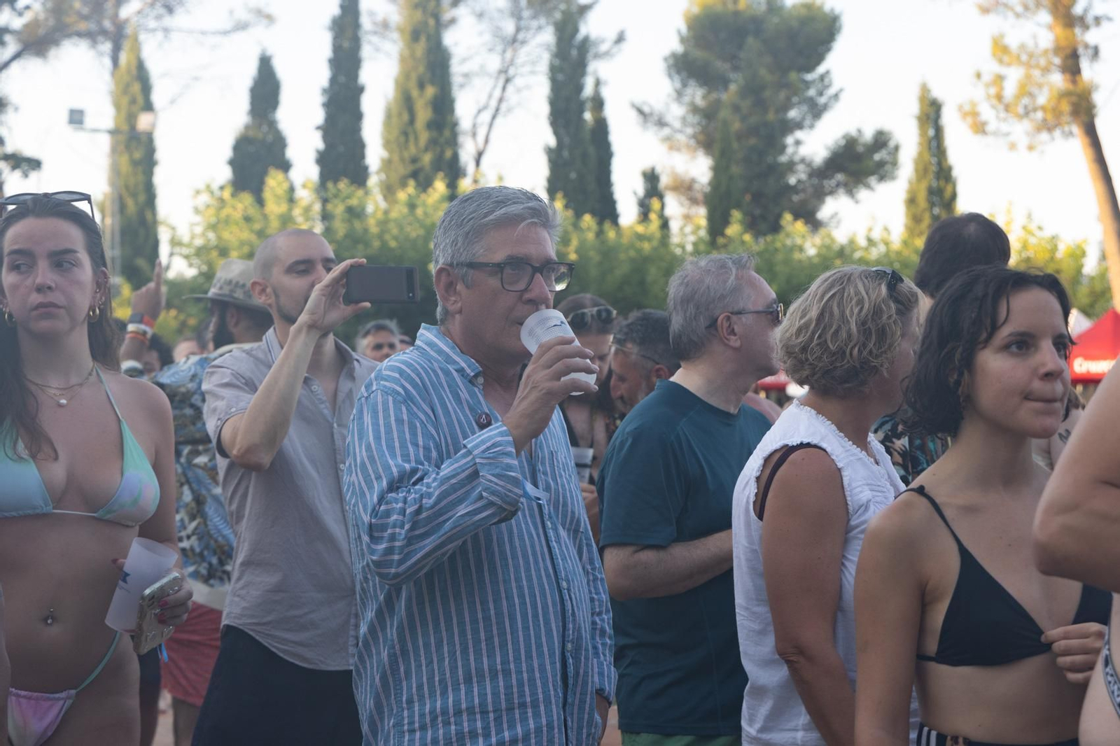 Así disfrutó el público en el festival Vértigo de Martos