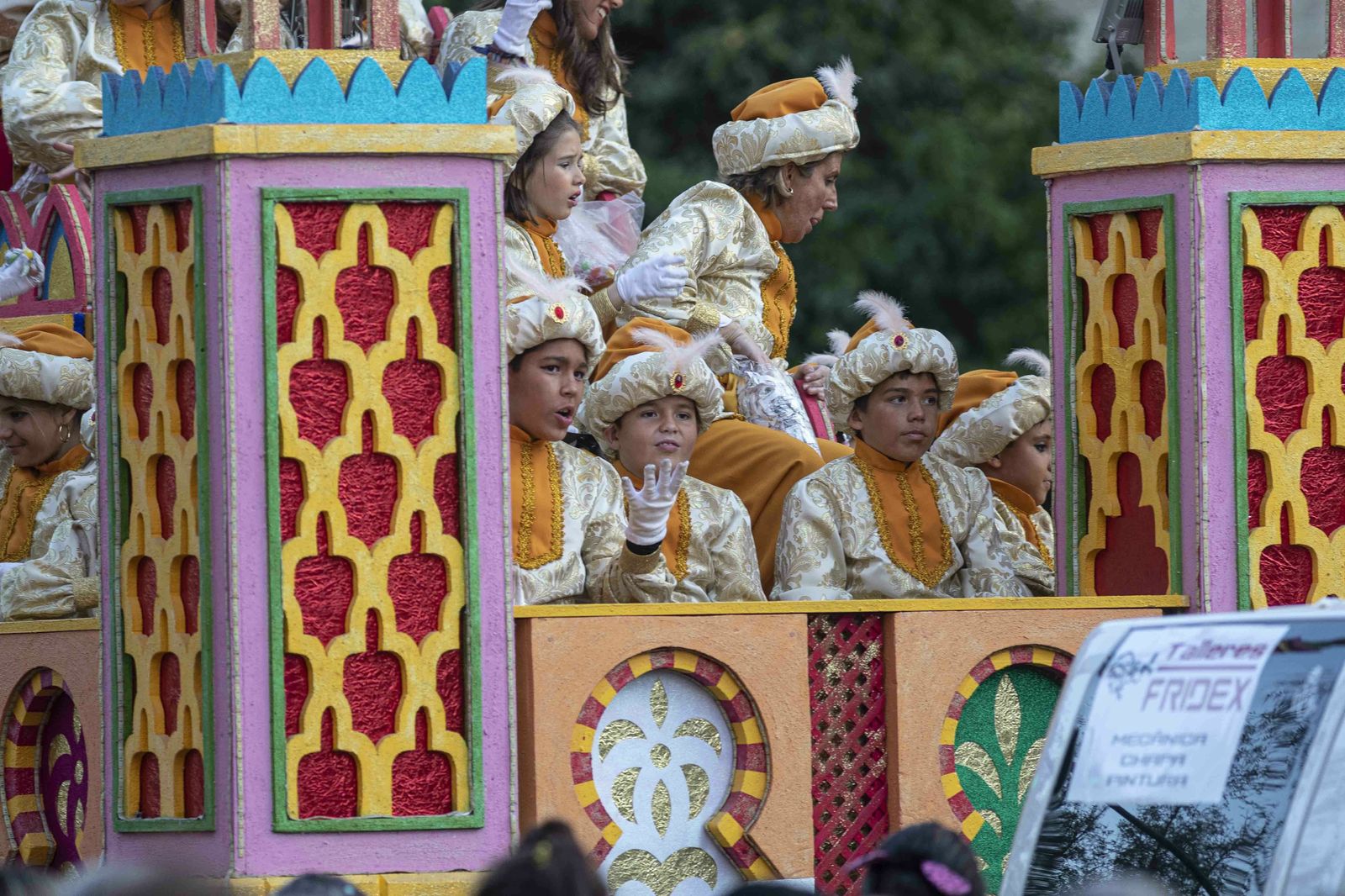 La Cabalgata de los Reyes Magos de Sevilla, en imágenes