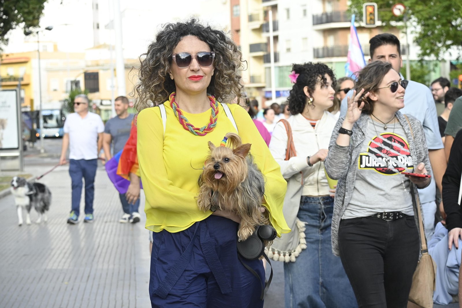 Las mejores imágenes de la manifestacióndel del Orgullo LGTBI en Huelva