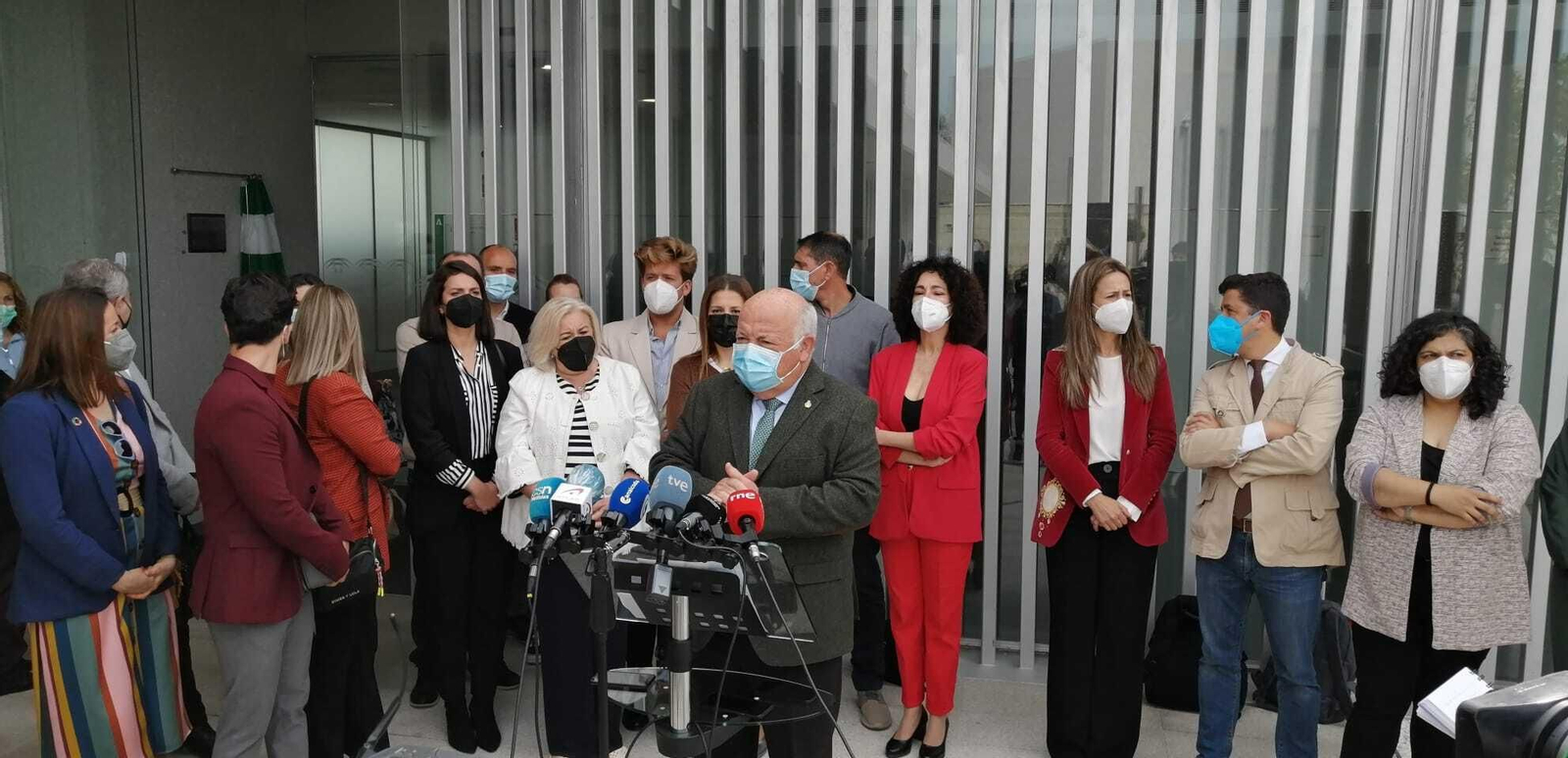 Inauguración del nuevo centro de salud de Gibraleón.