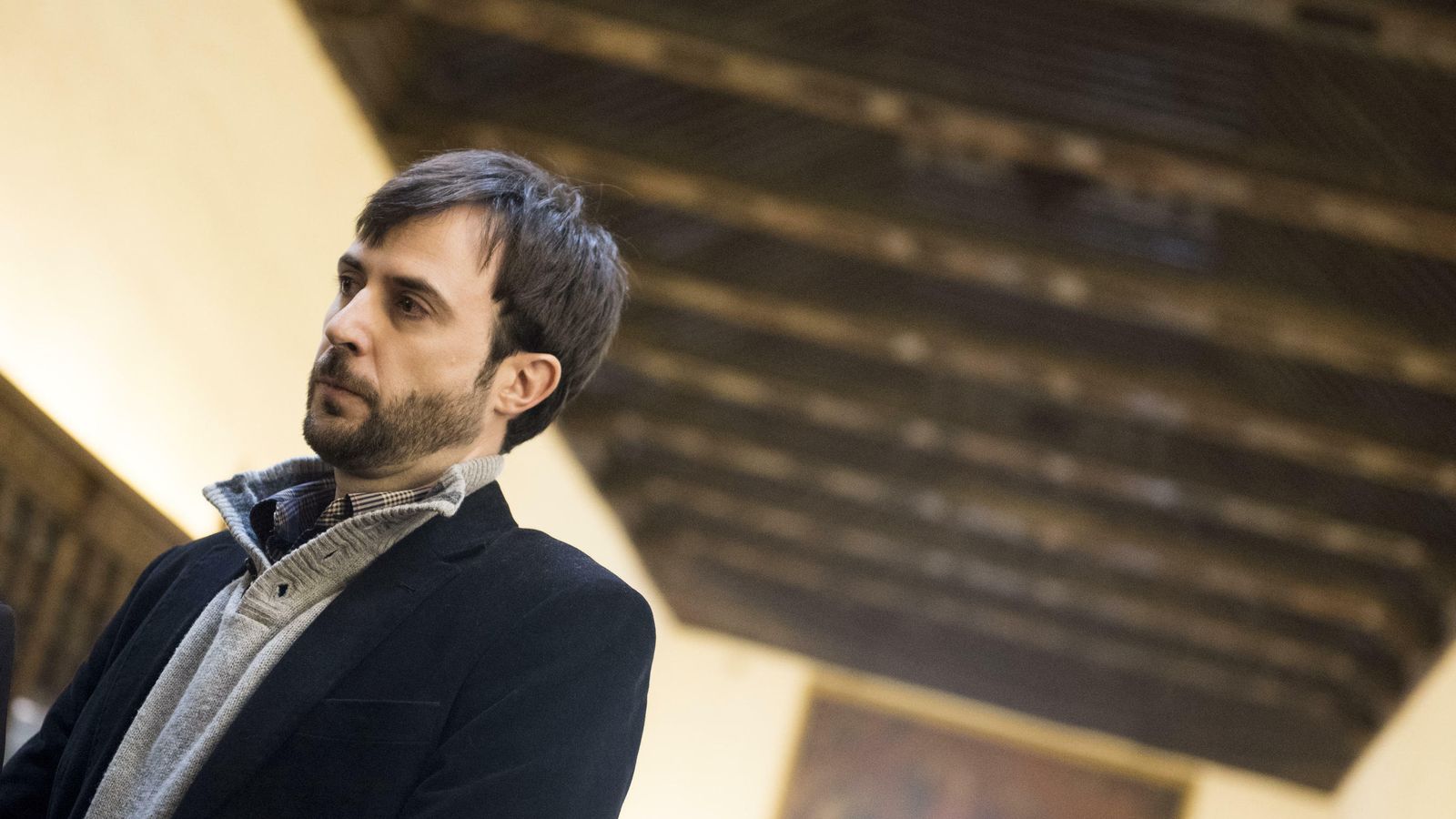 El investigador literario Jairo García Jaramillo, uno de los comisarios de la muestra.