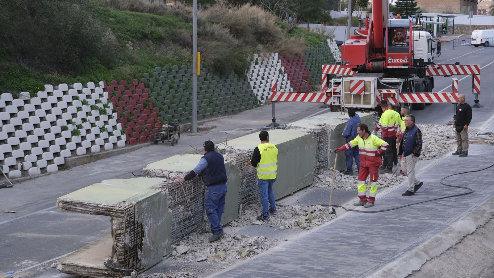 El acueducto de Huércal de Almería ya es historia, en fotos