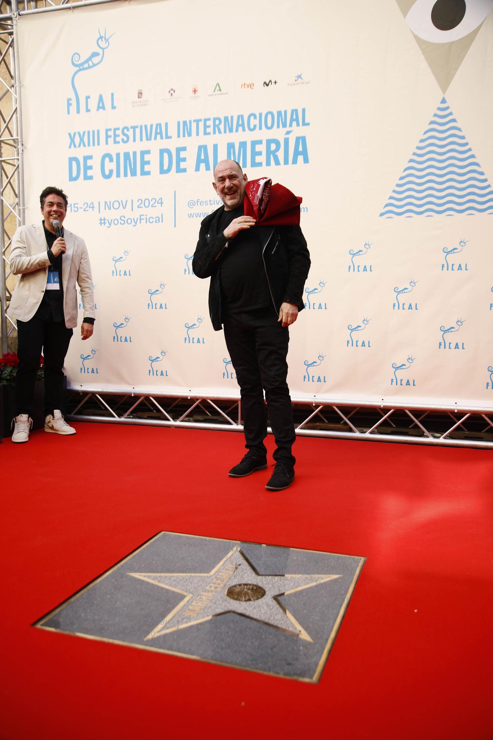 Karra Elejalde premio 'Almería, tierra de cine', en imágenes