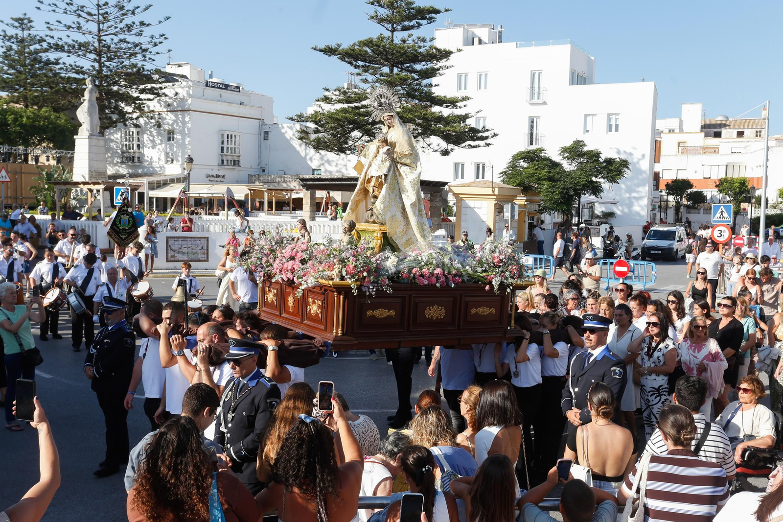 Fotos de la procesión de la Virgen del Carmen en Tarifa