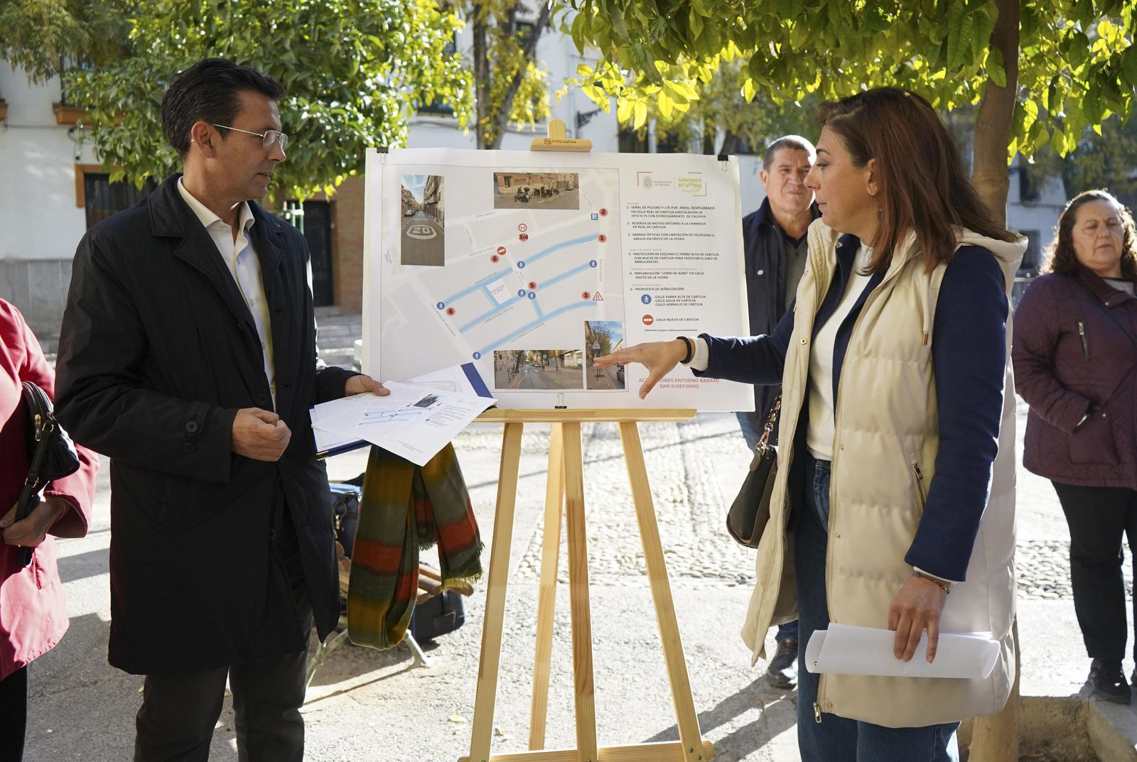 Granada ha 'pacificado' 10 kilómetros de calles desde junio de 2021 en su apuesta por la peatonalización