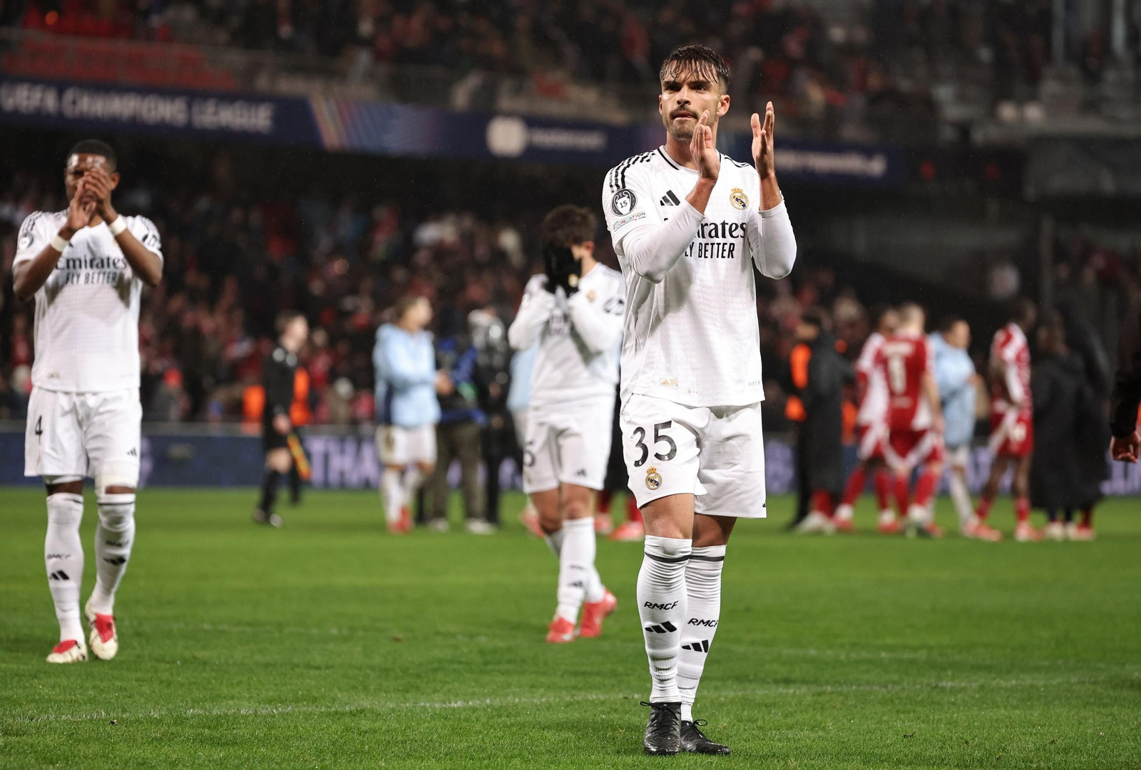 Las fotos del Brest - Real Madrid