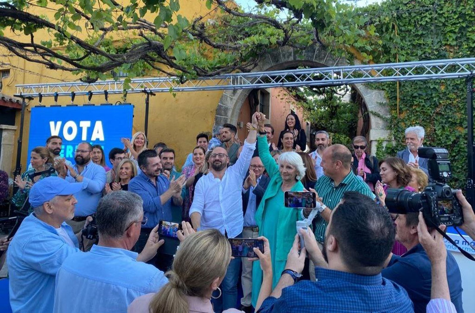 Una imagen de la presentación de la  candidatura del PP en El Puerto.