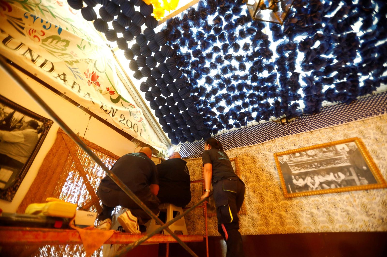 Los últimos retoques de la Feria, lista para acoger a los cordobeses