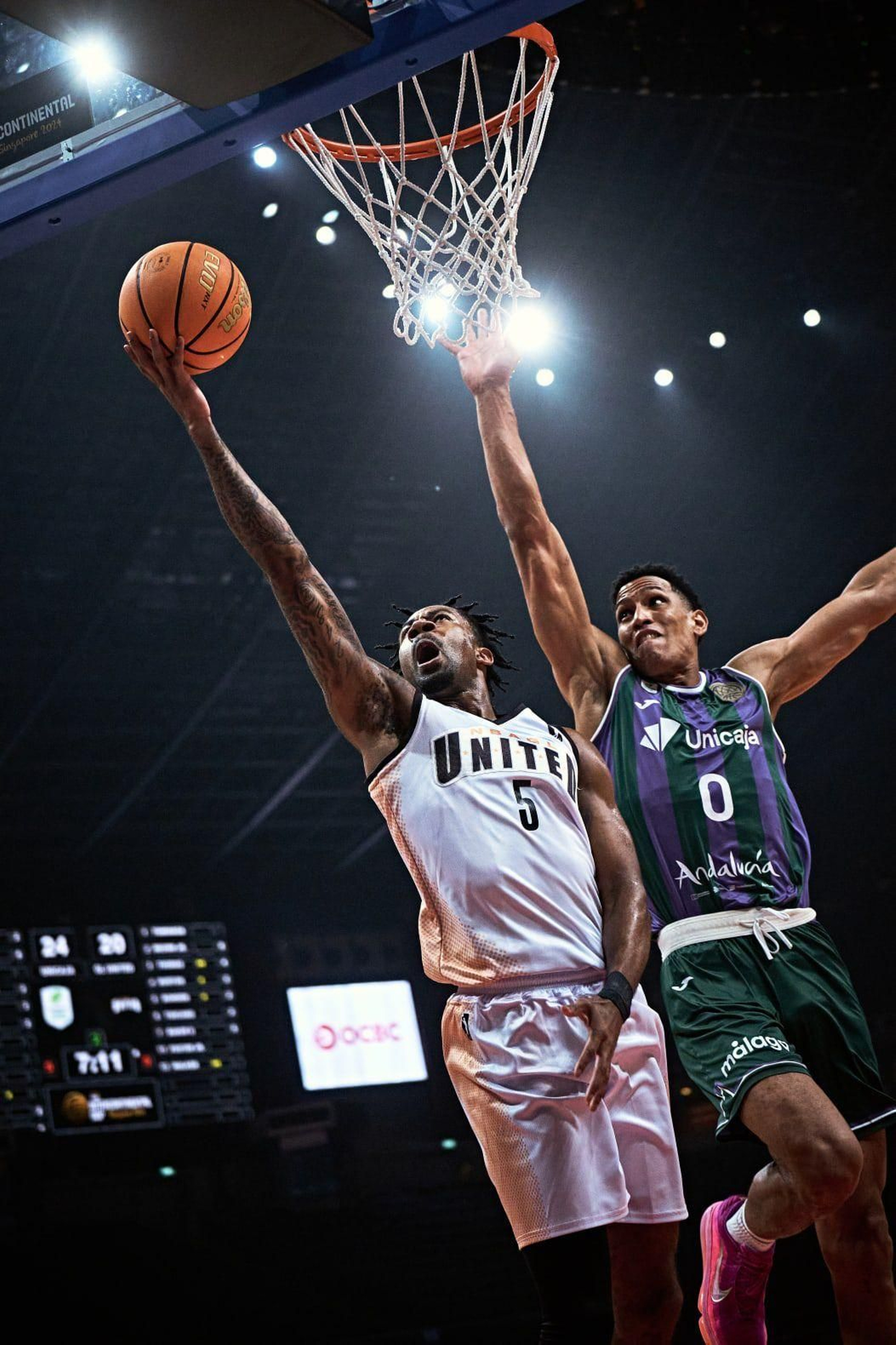 Unicaja CB-G League United, en fotos