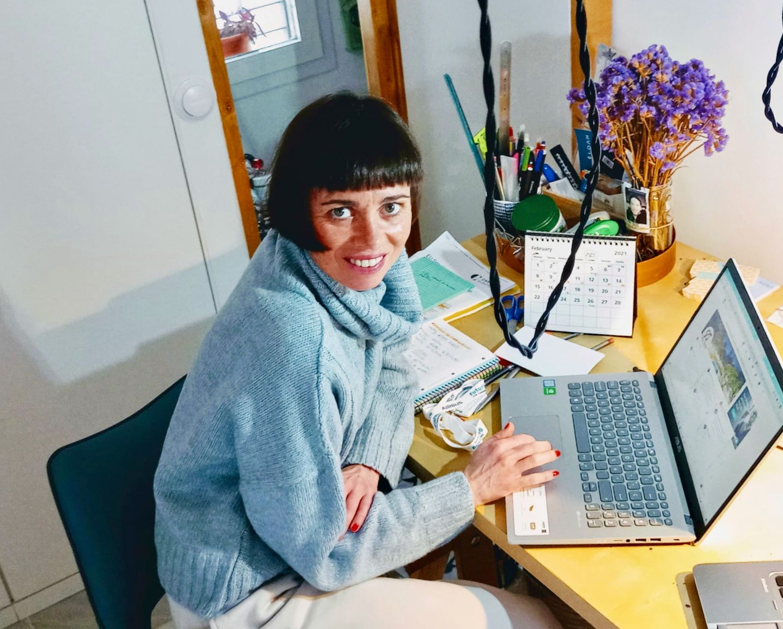 Rocío Caparrós, responsable de Relaciones Institucionales de Airbus en Sevilla