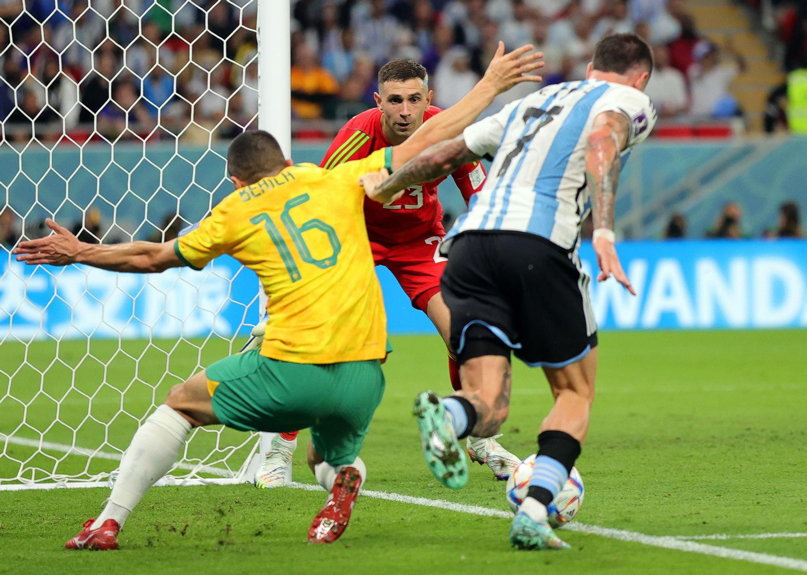 Las fotos del Argentina - Australia