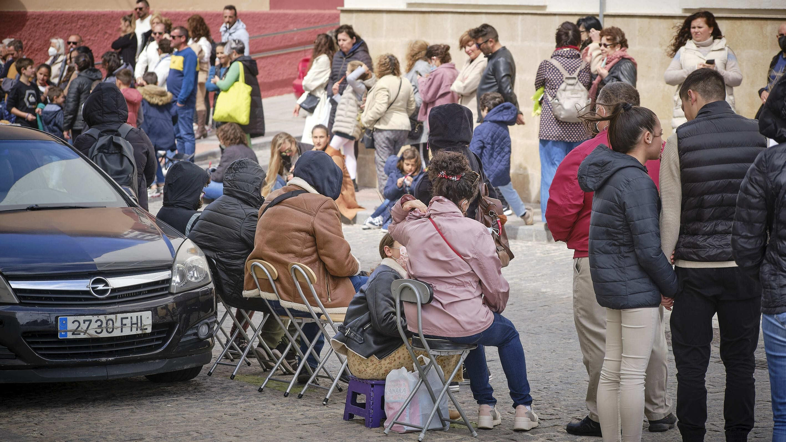 Cofradía de La Palma en la Semana Santa de Cádiz 2022