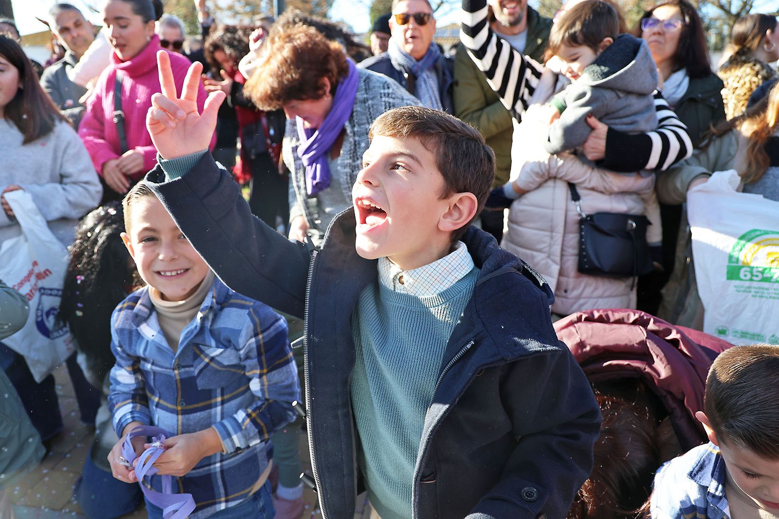 Las mejores fotografías de la salida y recorrido de la cabalgata de Reyes Magos 2026