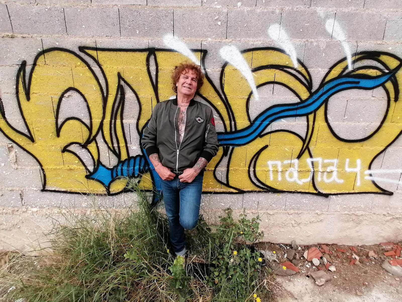 Fortu Sánchez, líder de la banda Obús.