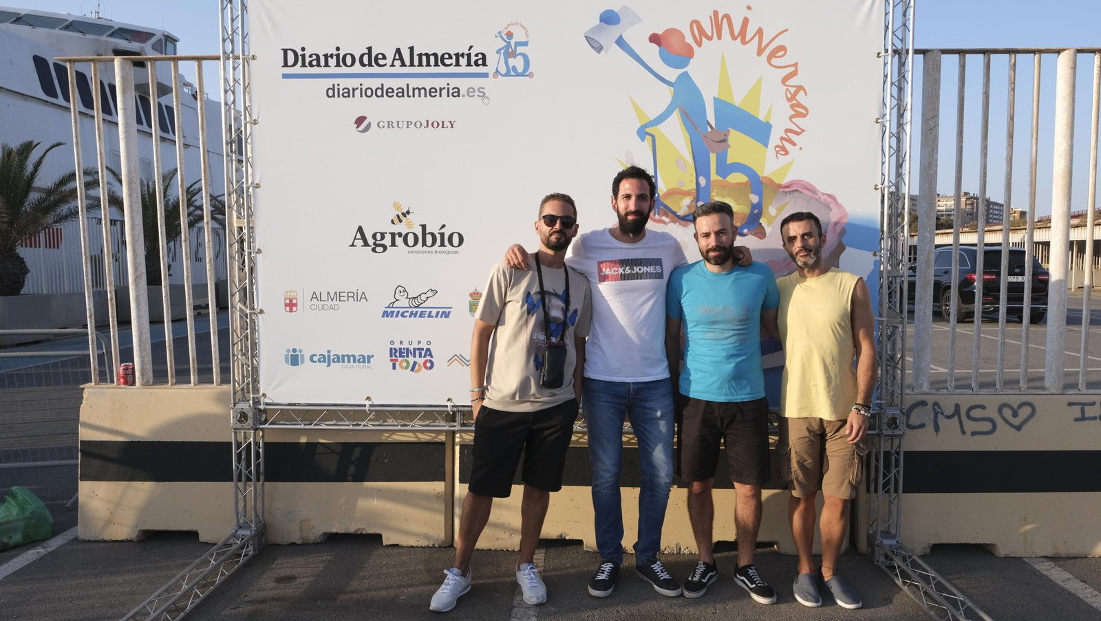 Imágenes de los asistentes a la Gala 15 Aniversario Diario de Almería