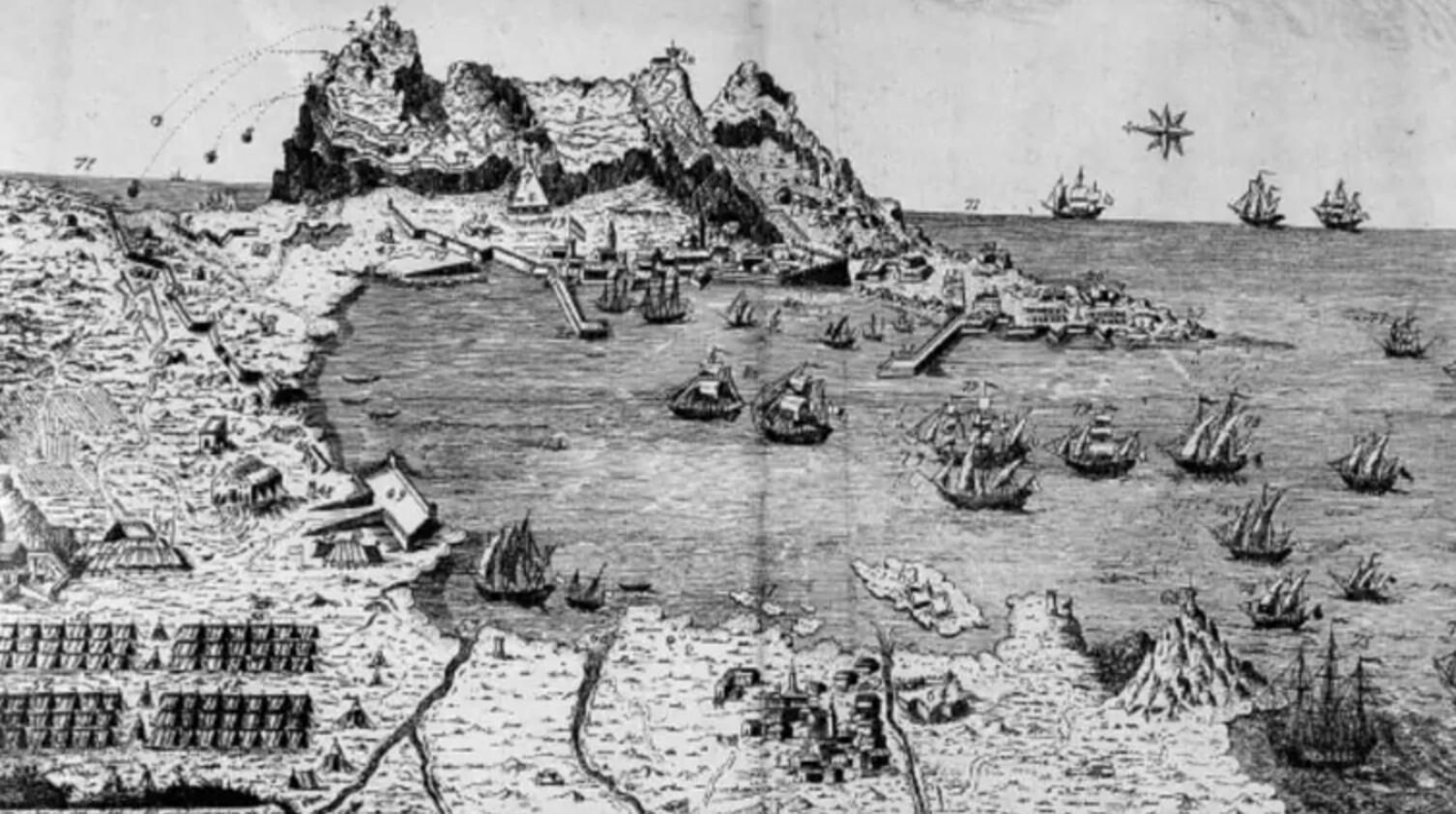 Los asedios a Gibraltar, 1782. Los asedios a Gibraltar, 1782.