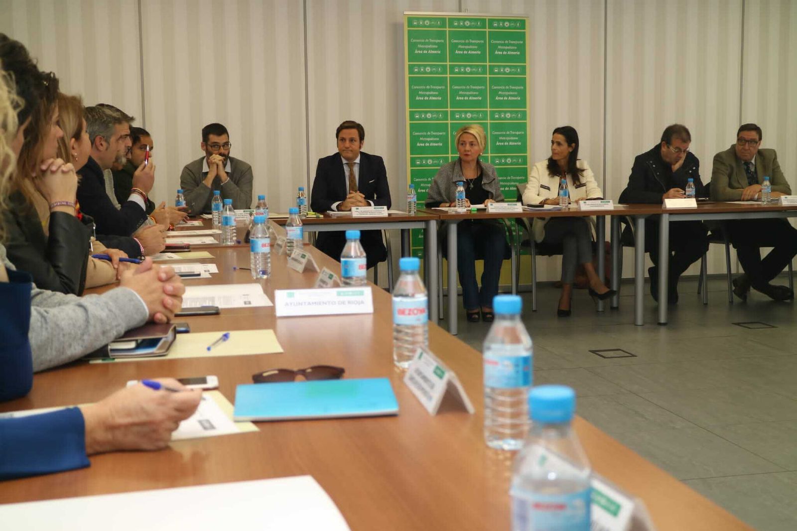 Reunión mantenida por el Consorcio de Transportes Metropolitano de Almería