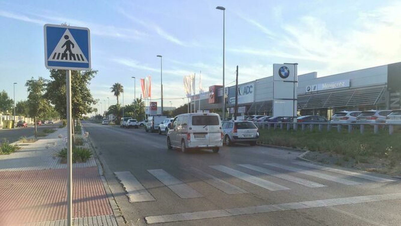 Imagen del lugar en el que se produjo el accidente.