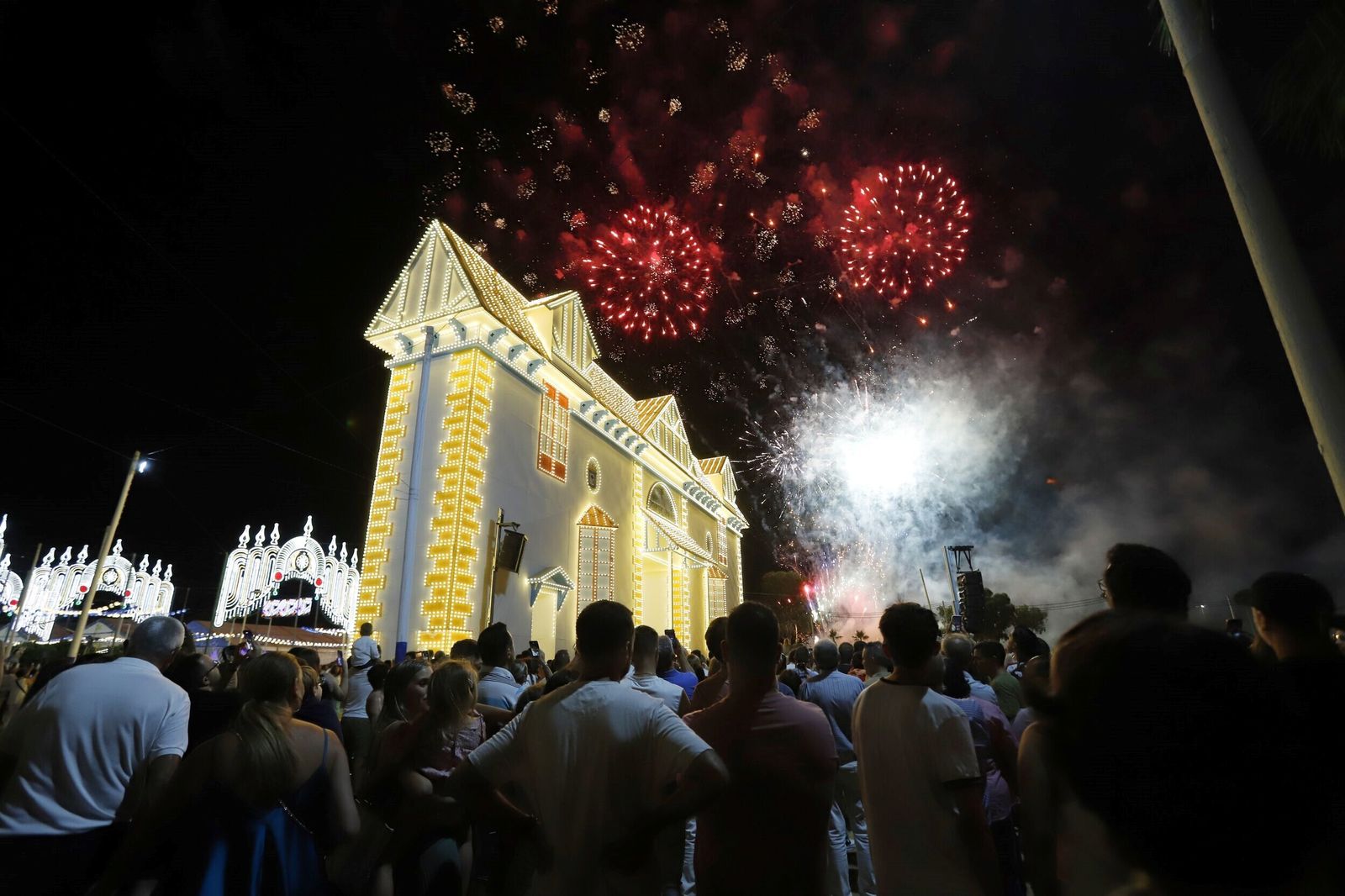Alumbrado de las Fiestas Colombinas en este 2023.
