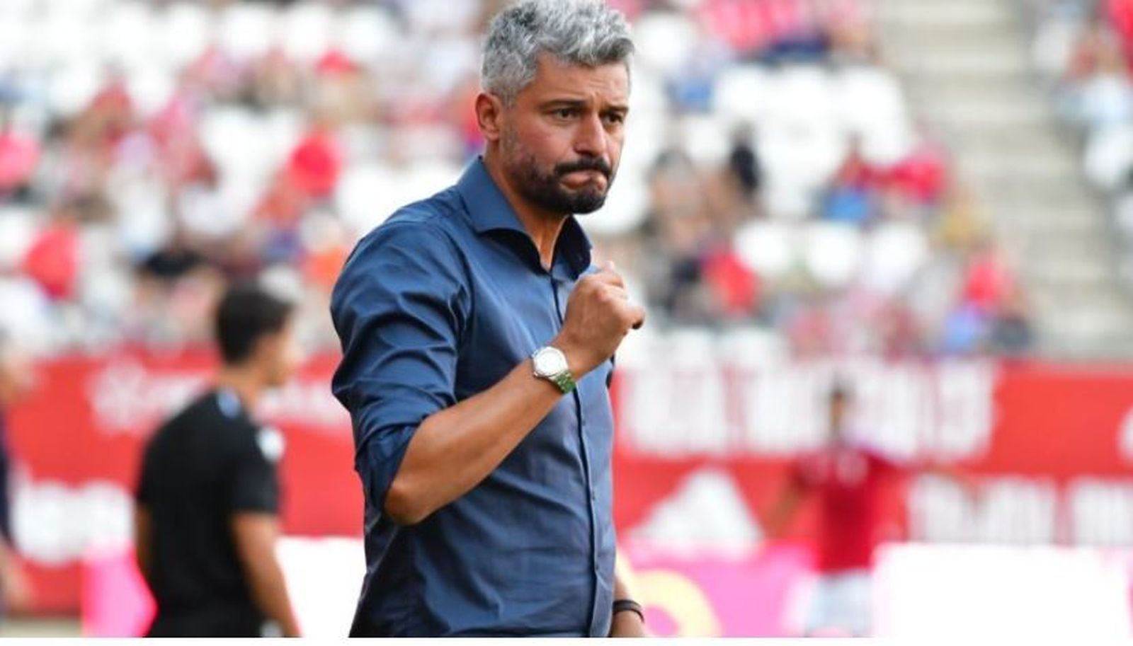 Gustavo Munúa, durante su etapa con el Real Murcia.