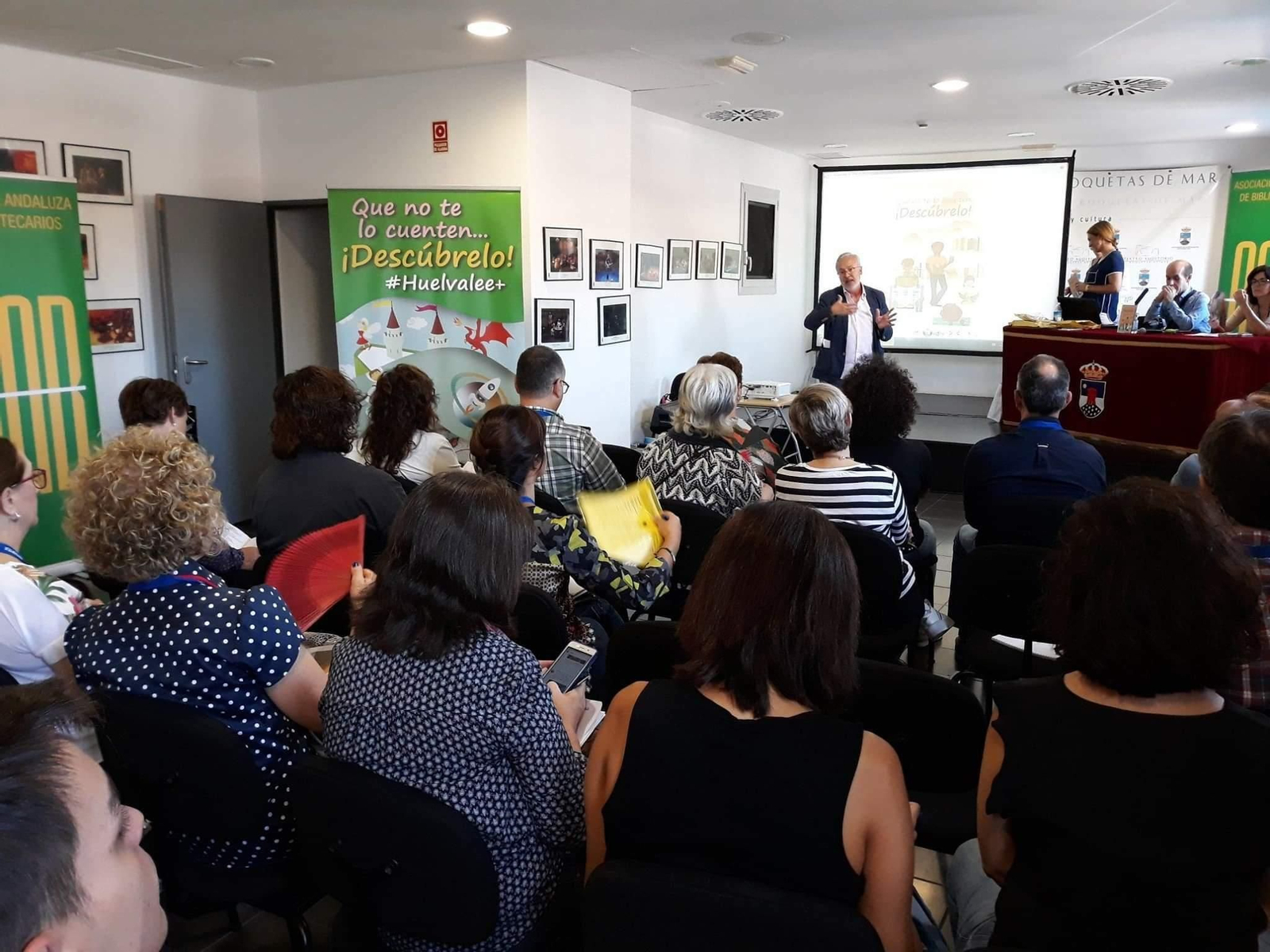 Presentación en Almería de la campaña #Huelvalee+. Presentación en Almería de la campaña #Huelvalee+.