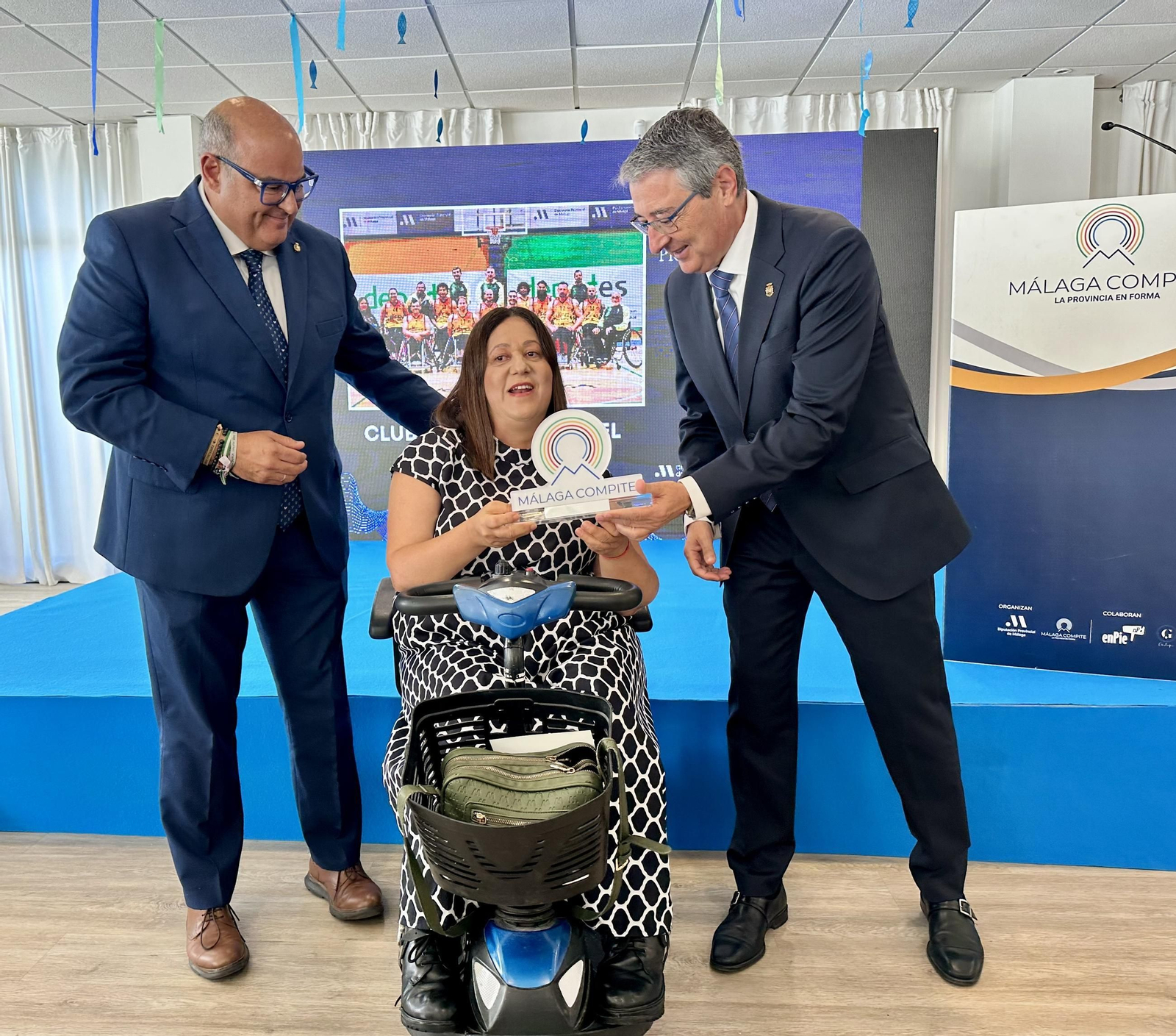 La Diputación reconoce a CAB Estepona, AMIVEL, Juventud Torremolinos CF, Ciclista Al-Ándalus y al Unicaja en la I edición de los Premios Cardumen Deportivo