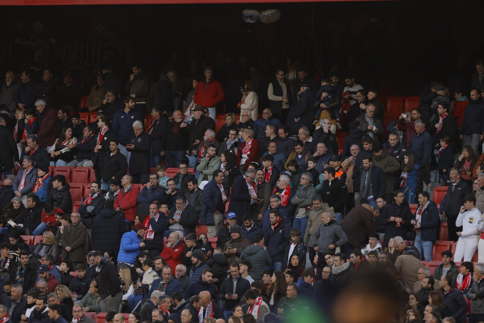 Búscate en las fotos del Sevilla-Elche