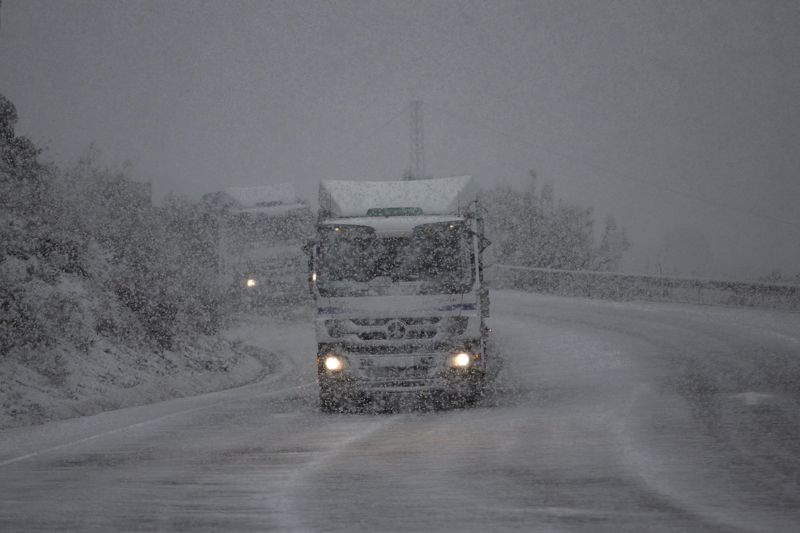 Fotos de la nieve en Ronda
