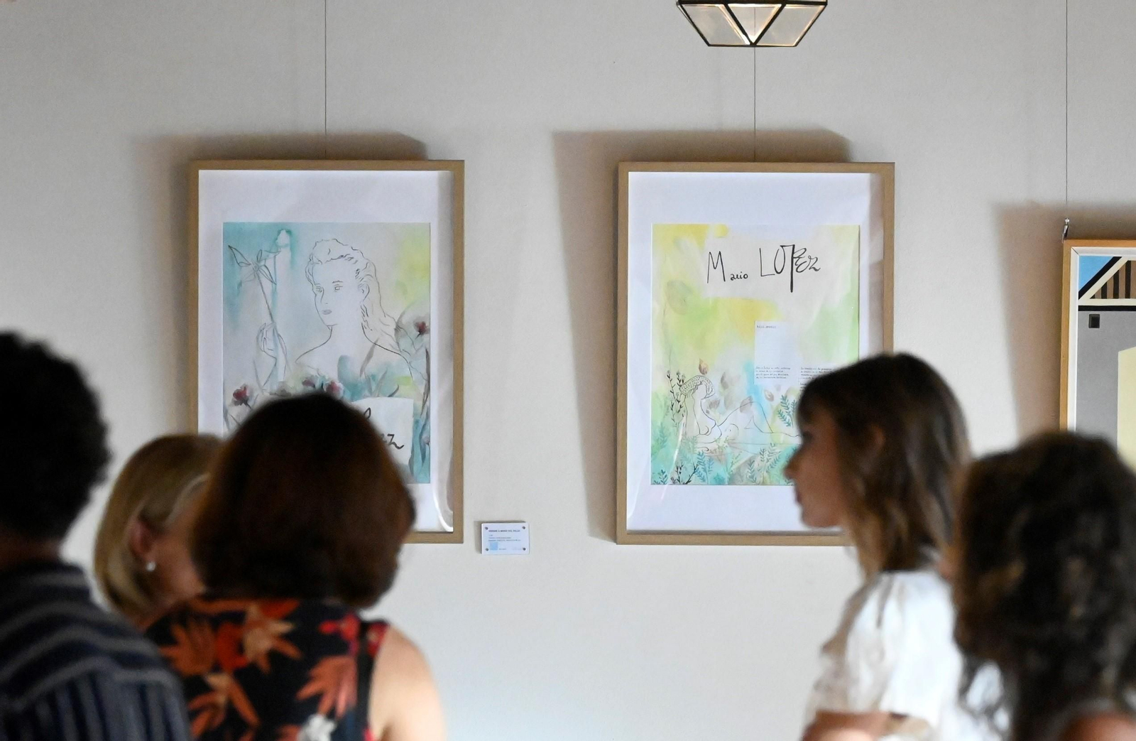 Las imágenes de la exposición 'Reflejos del Inconsciente', de la artista cordobesa Natalia Revelles