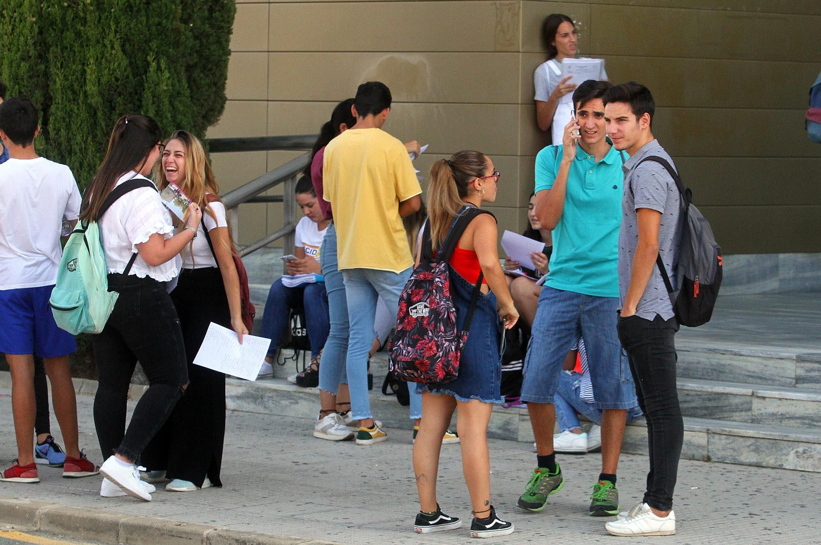 Pruebas de selectividad en la UHU